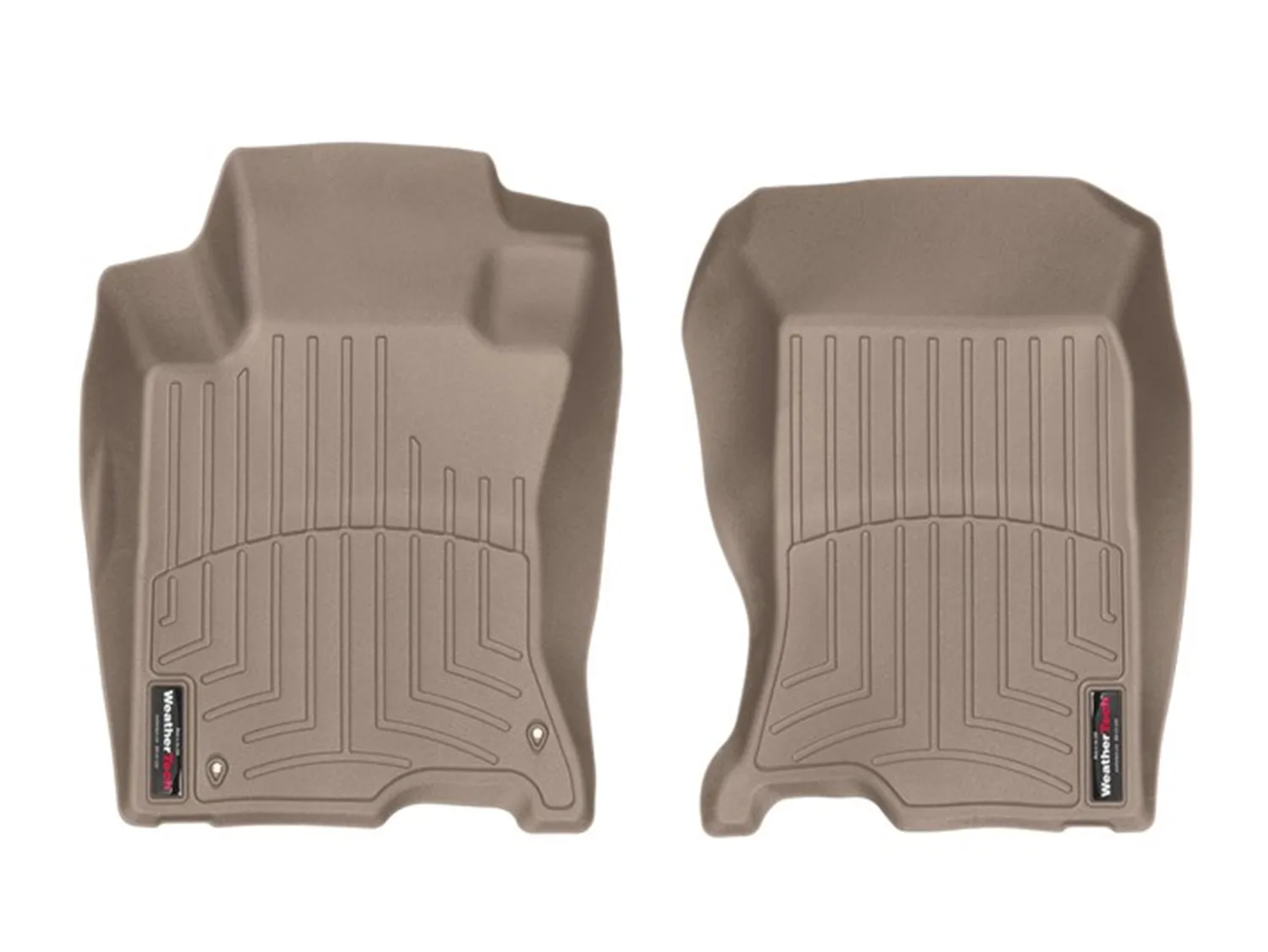 WeatherTech FloorLiner™ DigitalFit®; Tan; Front;