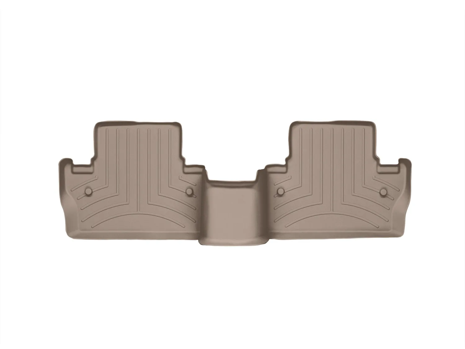 WeatherTech FloorLiner™ DigitalFit®; Tan; Rear;