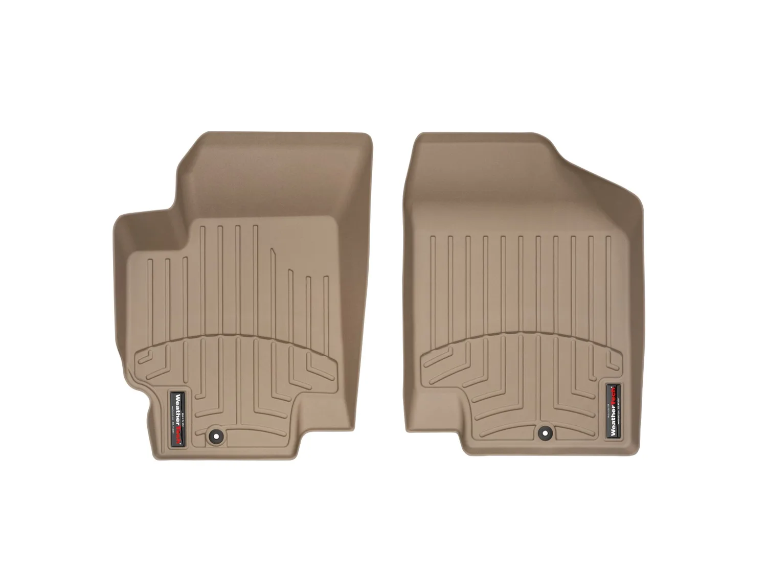 WeatherTech FloorLiner™ DigitalFit®; Tan; Front;