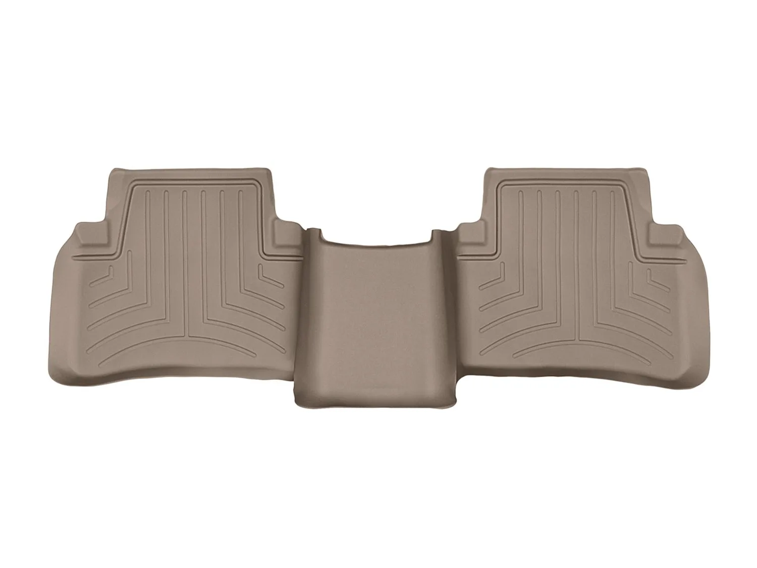 WeatherTech FloorLiner™ DigitalFit®; Tan; Rear;
