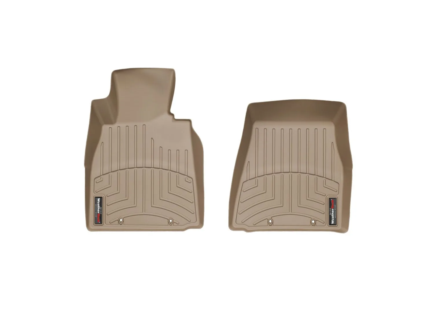 WeatherTech FloorLiner™ DigitalFit®; Tan; Front;