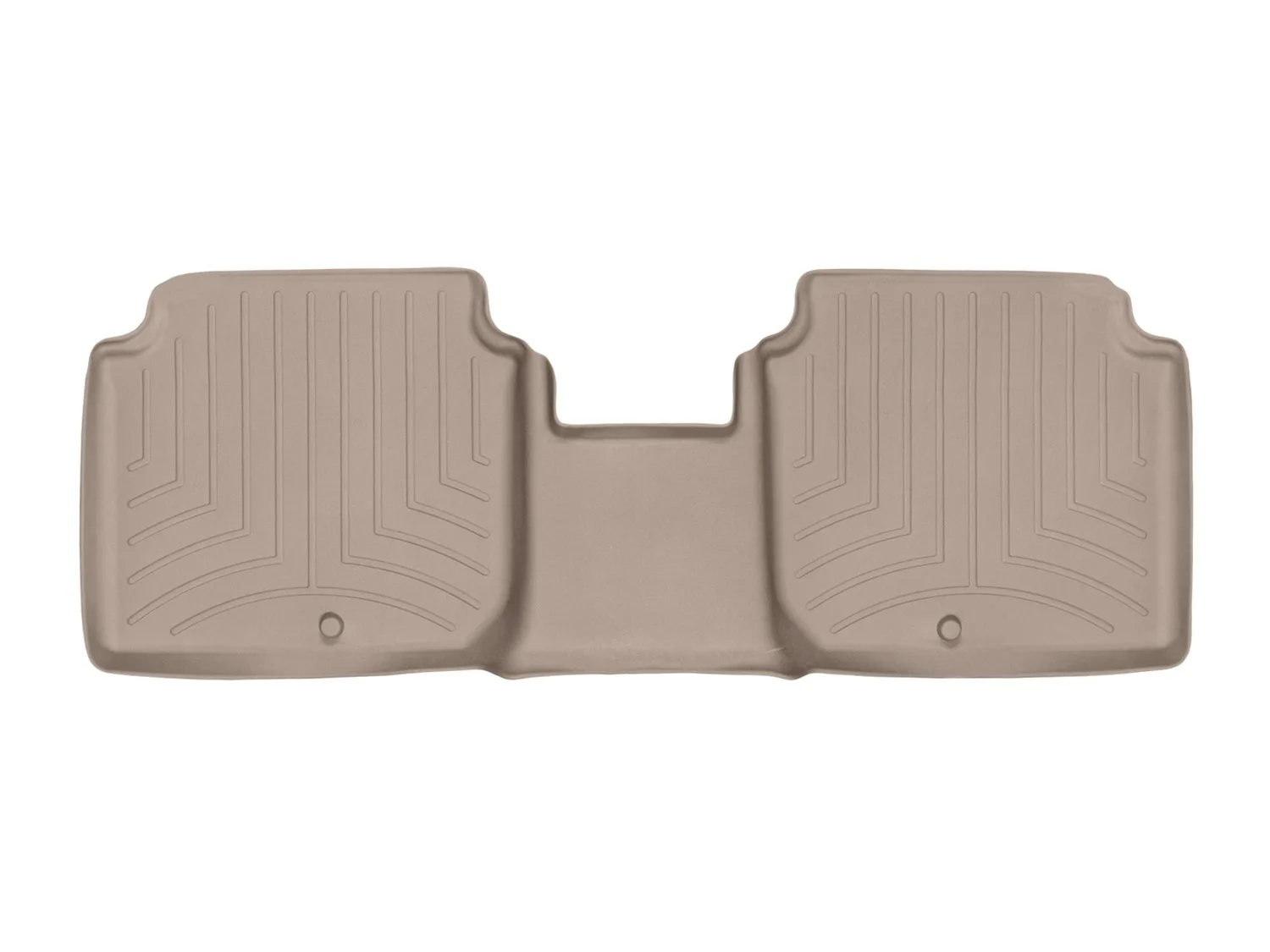 WeatherTech FloorLiner™ DigitalFit®; Tan; Rear;