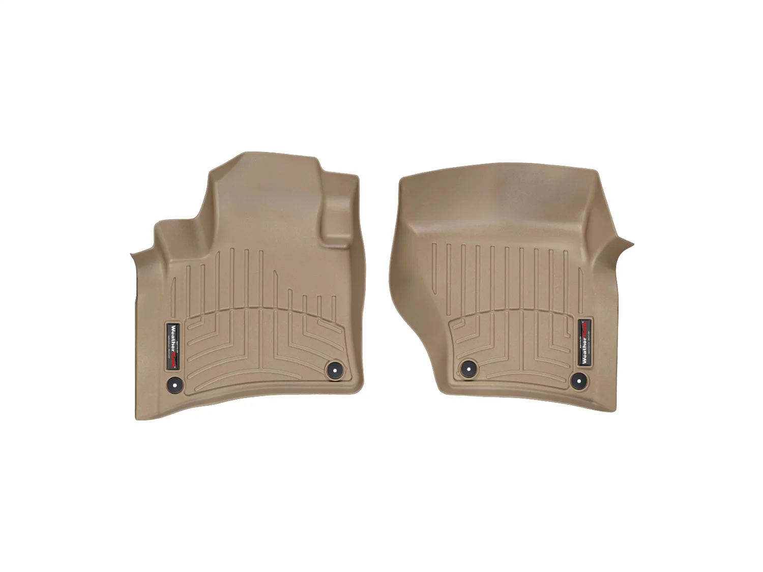 WeatherTech FloorLiner™ DigitalFit®; Tan; Front;