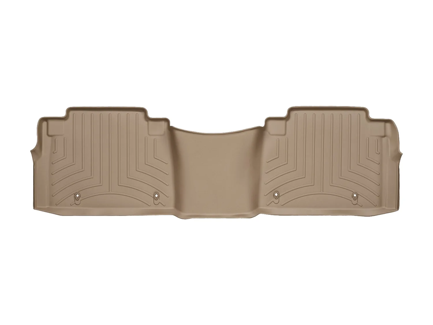 WeatherTech FloorLiner™ DigitalFit®; Tan; Rear;