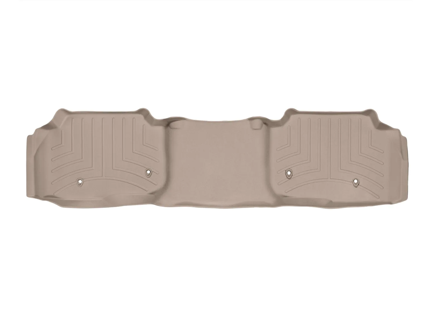 WeatherTech FloorLiner™ DigitalFit®; Tan; Rear;
