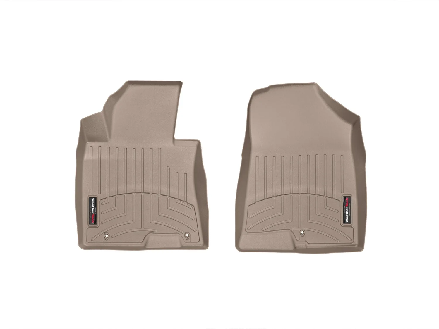 WeatherTech FloorLiner™ DigitalFit®; Tan; Front;