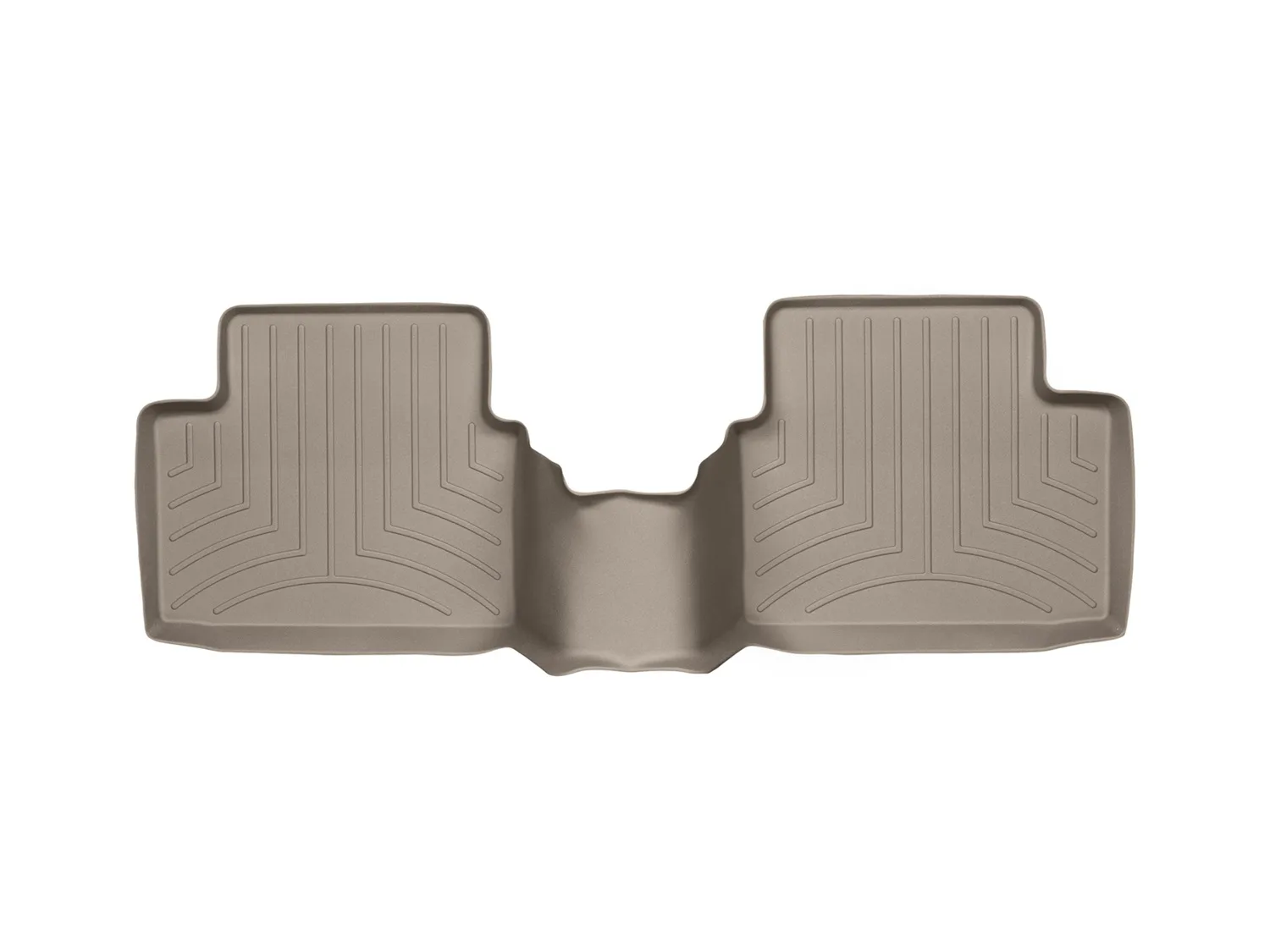 WeatherTech FloorLiner™ DigitalFit®; Tan; Rear;