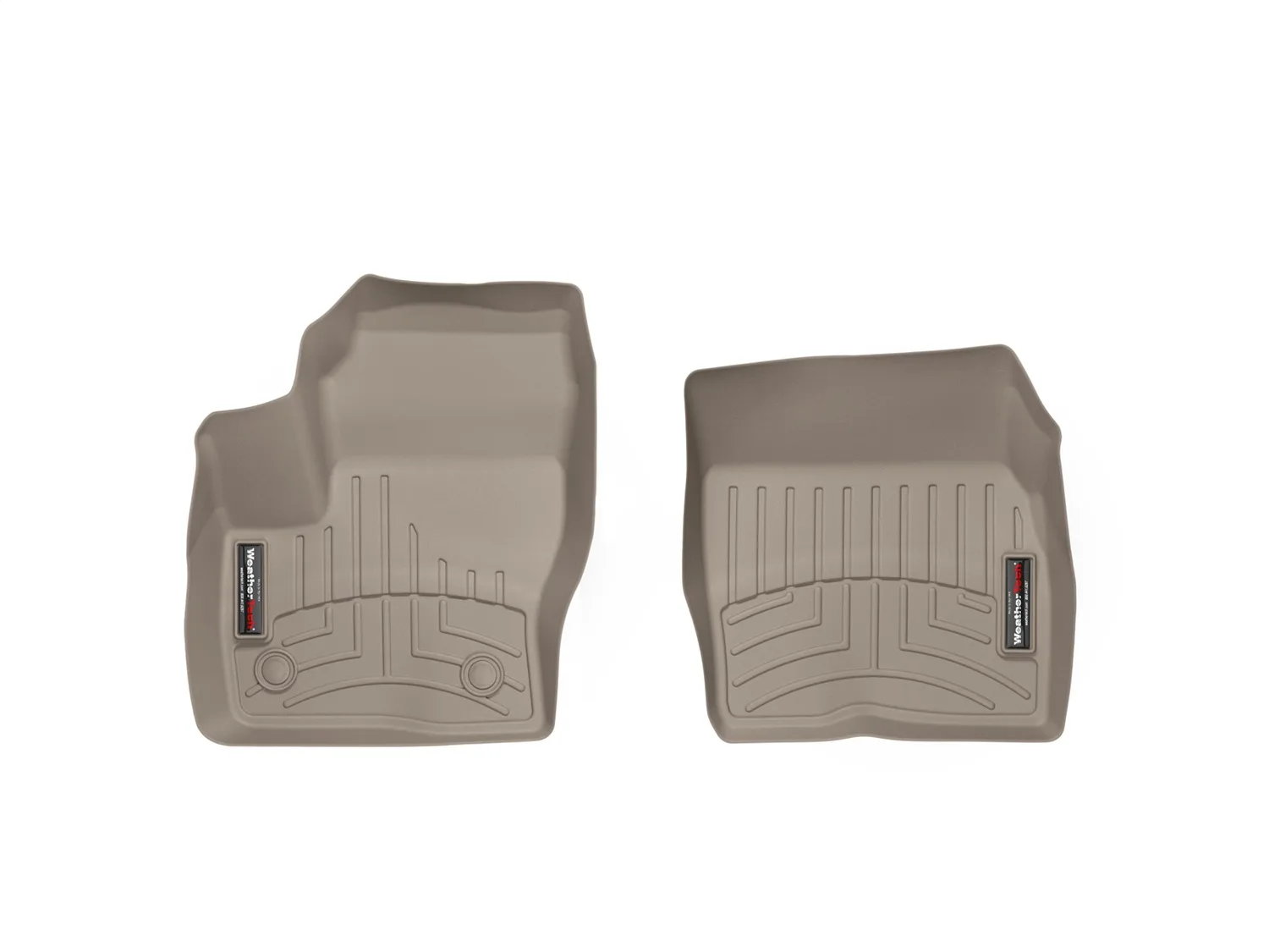WeatherTech FloorLiner™ DigitalFit®; Tan; Front;