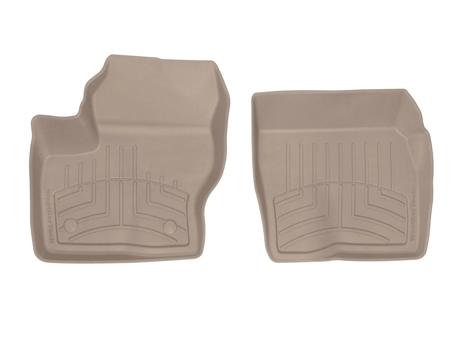 WeatherTech FloorLiner™ HP; Tan; Front;