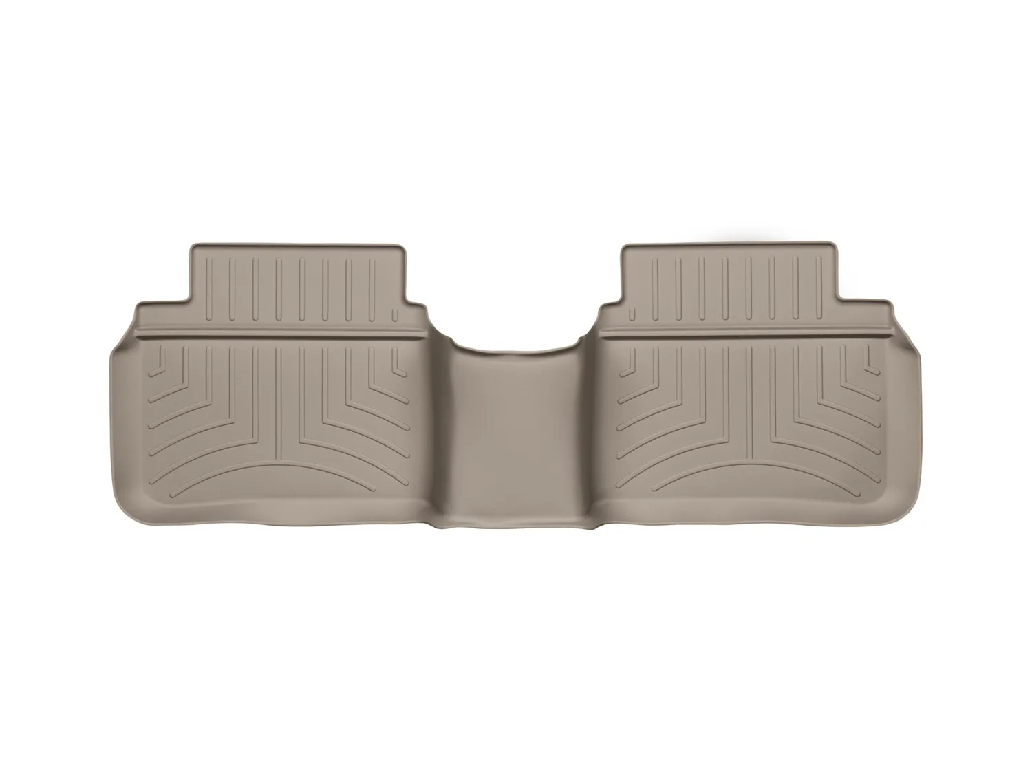 WeatherTech FloorLiner™ DigitalFit®; Tan; Rear;