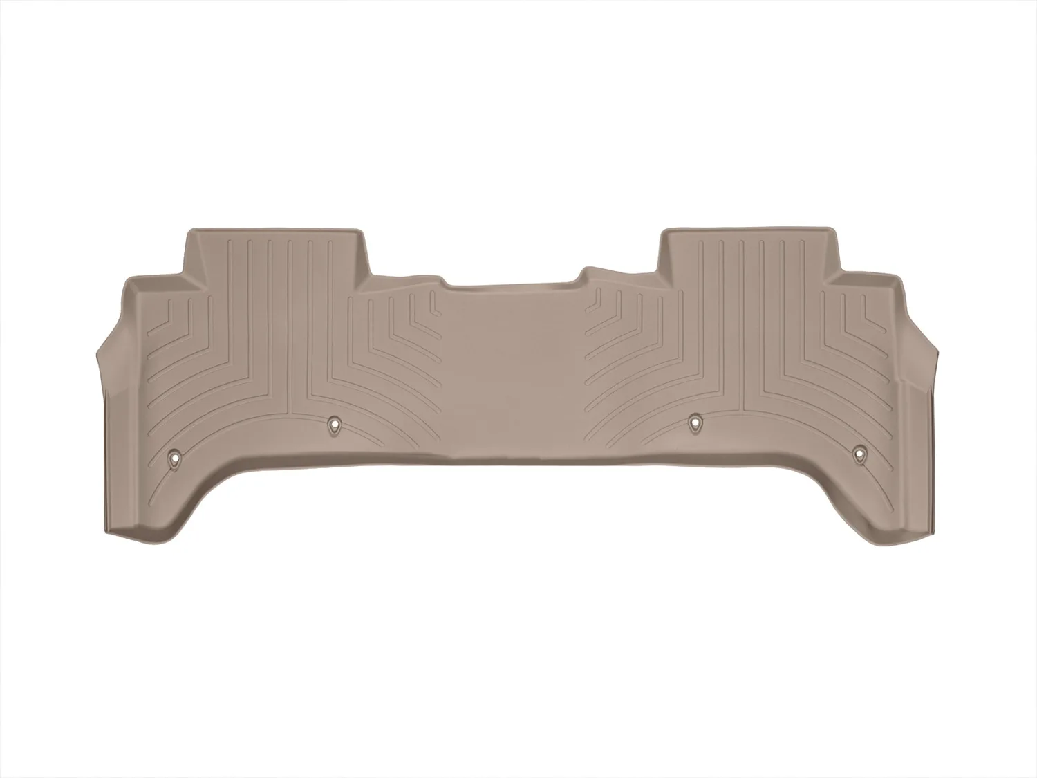 WeatherTech FloorLiner™ DigitalFit®; Tan; Rear;