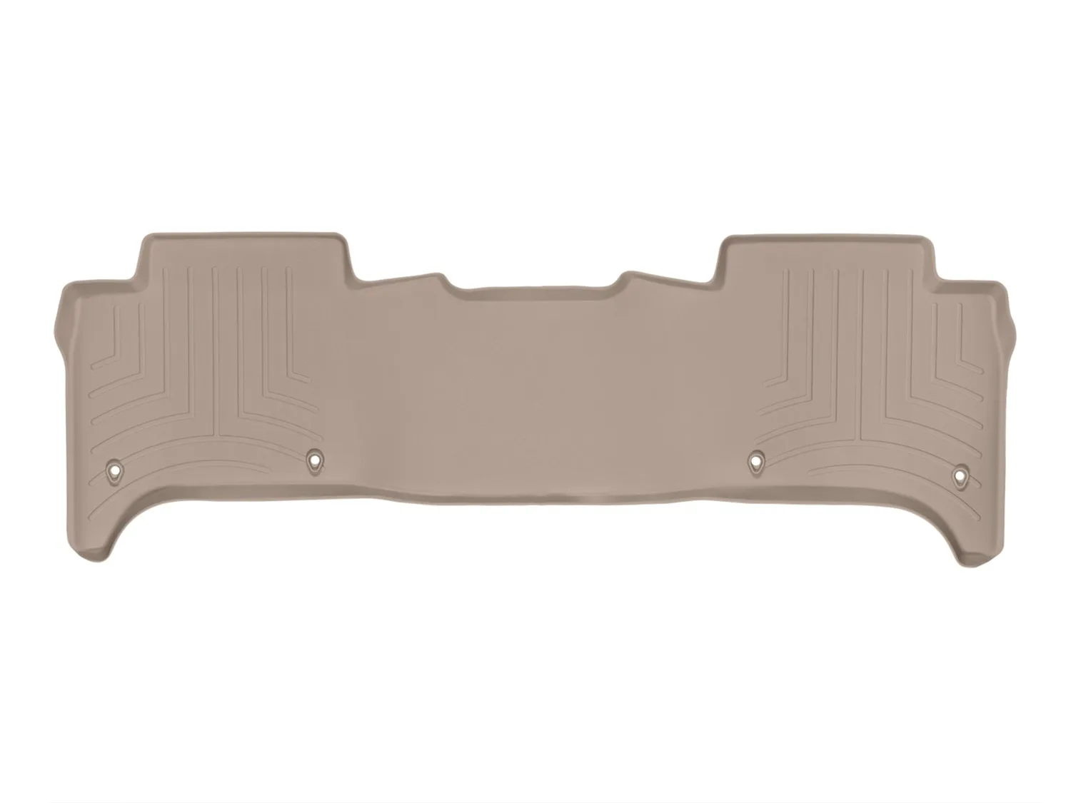 WeatherTech FloorLiner™ DigitalFit®; Tan; Rear;