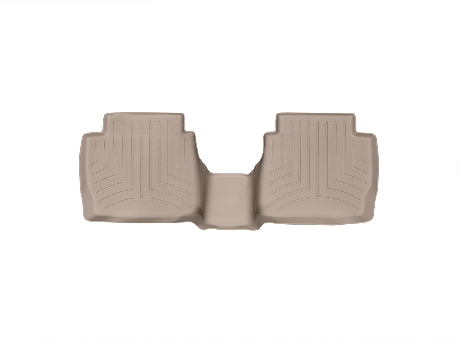 WeatherTech FloorLiner™ DigitalFit®; Tan; Rear;