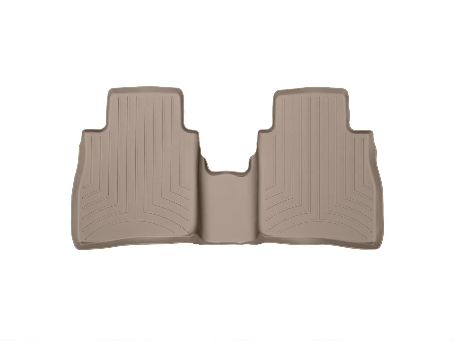 WeatherTech FloorLiner™ DigitalFit®; Tan; Rear;