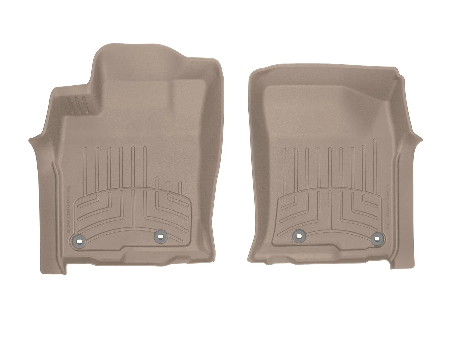 WeatherTech FloorLiner™ HP; Tan; Front;