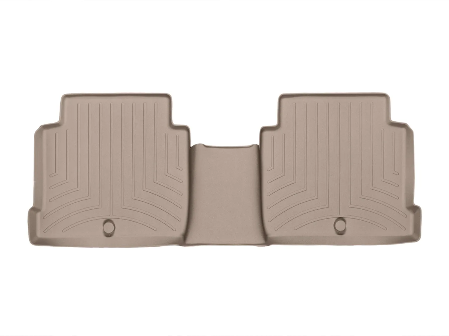 WeatherTech FloorLiner™ DigitalFit®; Tan; Rear;