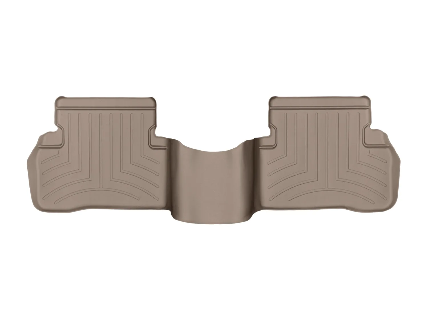 WeatherTech FloorLiner™ DigitalFit®; Tan; Rear;