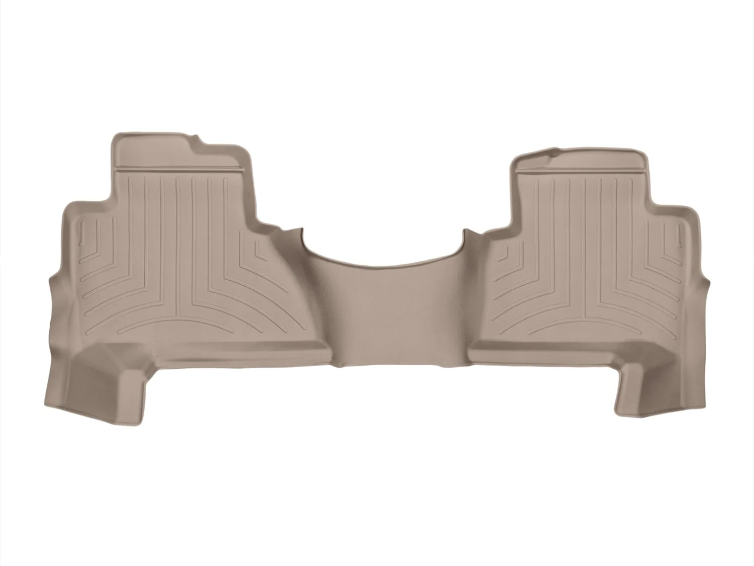 WeatherTech FloorLiner™ DigitalFit®; Tan; Rear;