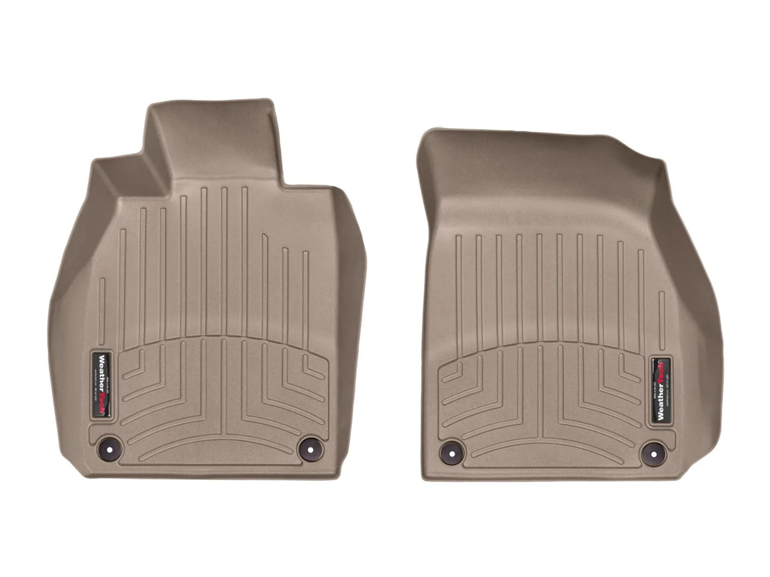 WeatherTech FloorLiner™ DigitalFit®; Tan; Front;