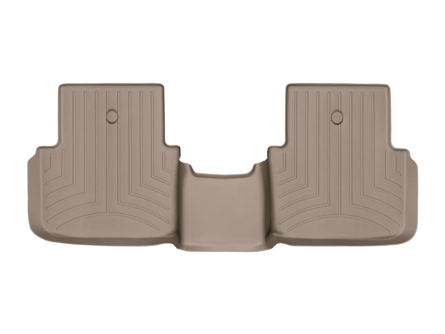 WeatherTech FloorLiner™ DigitalFit®; Tan; Rear;