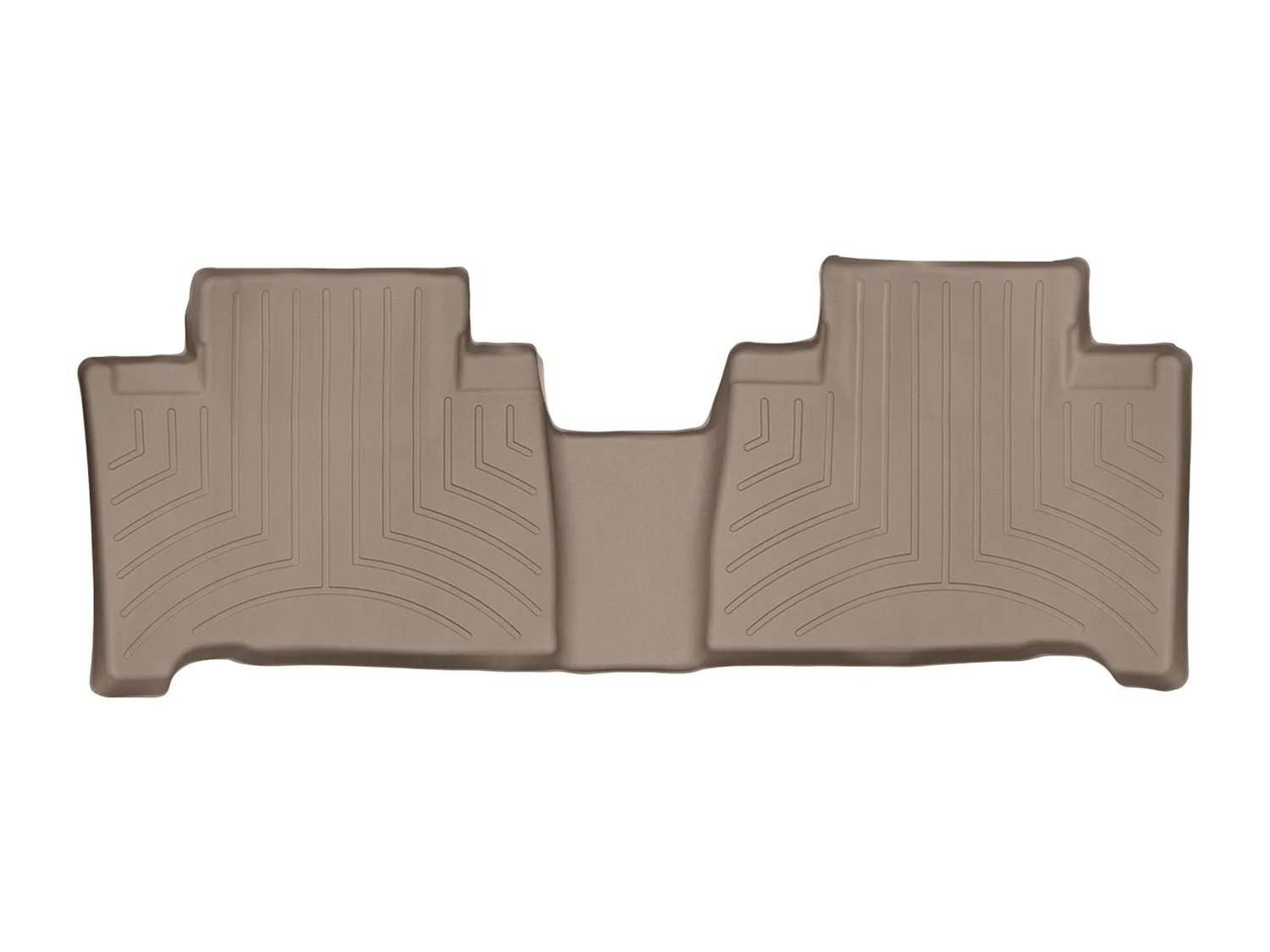 WeatherTech FloorLiner™ DigitalFit®; Tan; Rear;