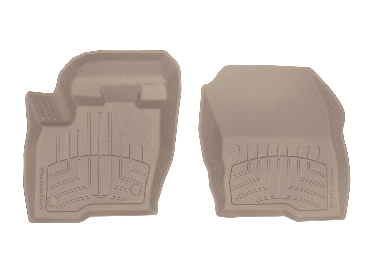 WeatherTech FloorLiner™ HP; Tan; Front;
