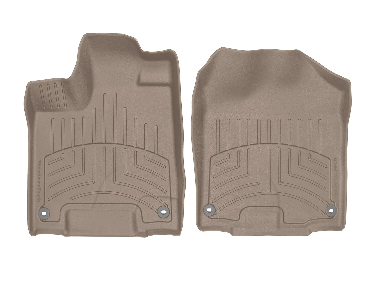 WeatherTech FloorLiner™ HP; Tan; Front;