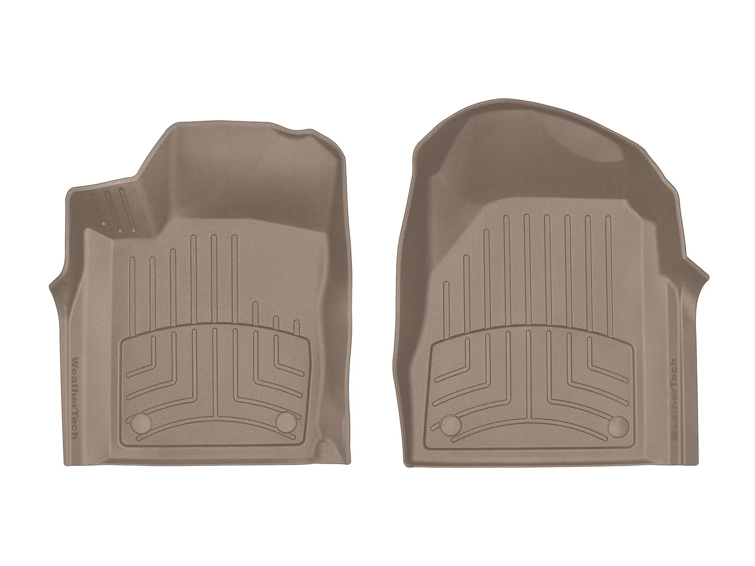 WeatherTech FloorLiner™ HP; Tan; Front;