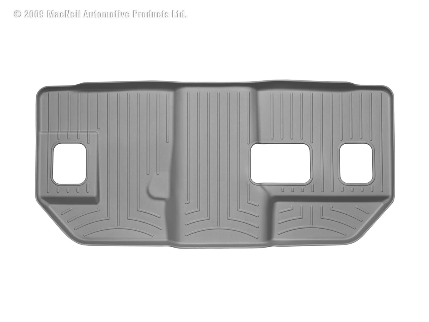 WeatherTech FloorLiner™ DigitalFit®; Gray; Third Row;