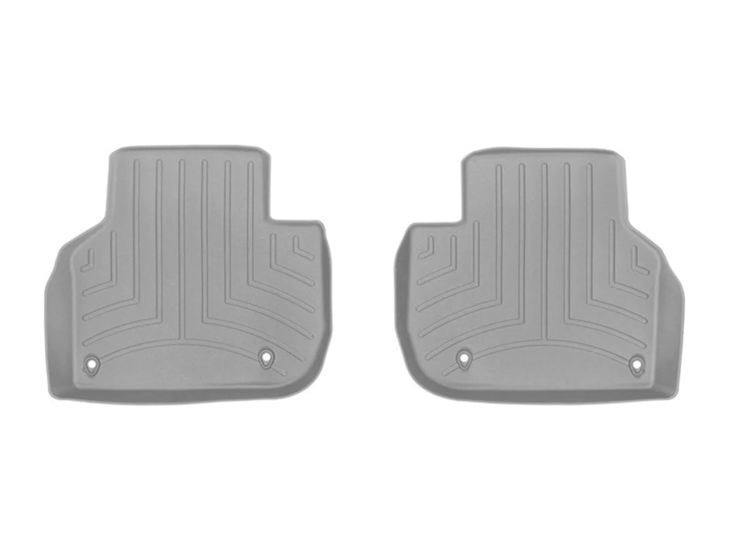 WeatherTech FloorLiner™ DigitalFit®; Gray; Rear;