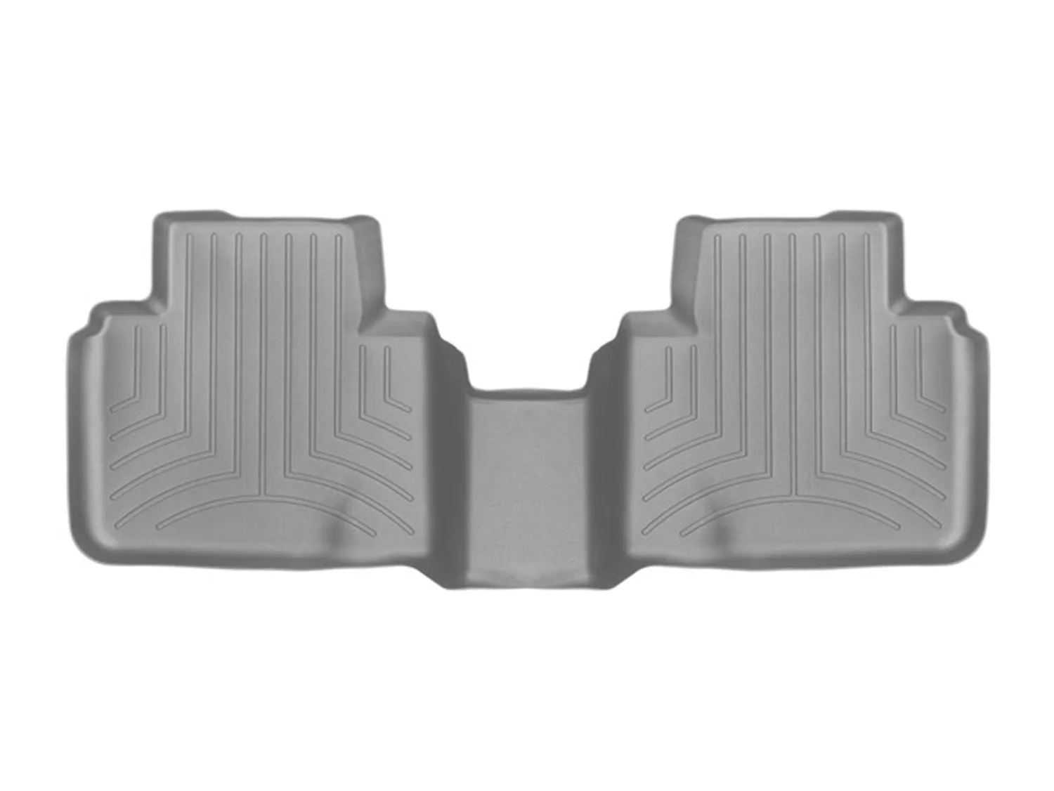 WeatherTech FloorLiner™ DigitalFit®; Gray; Rear;