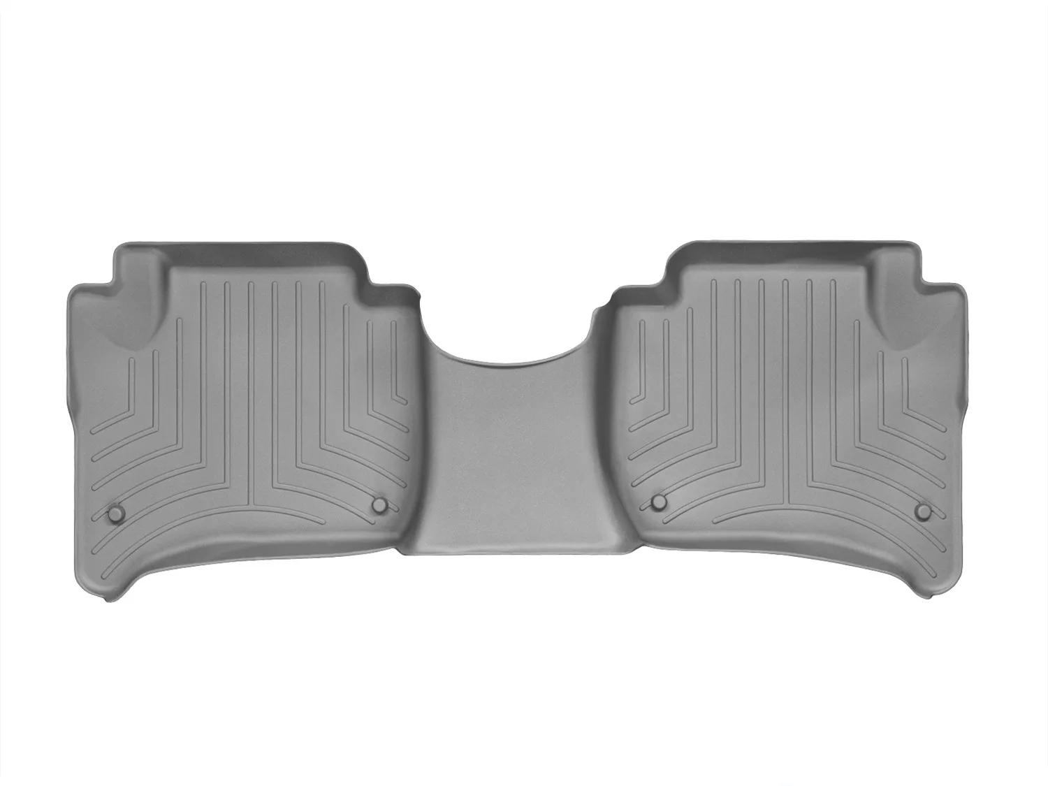 WeatherTech FloorLiner™ DigitalFit®; Gray; Rear;