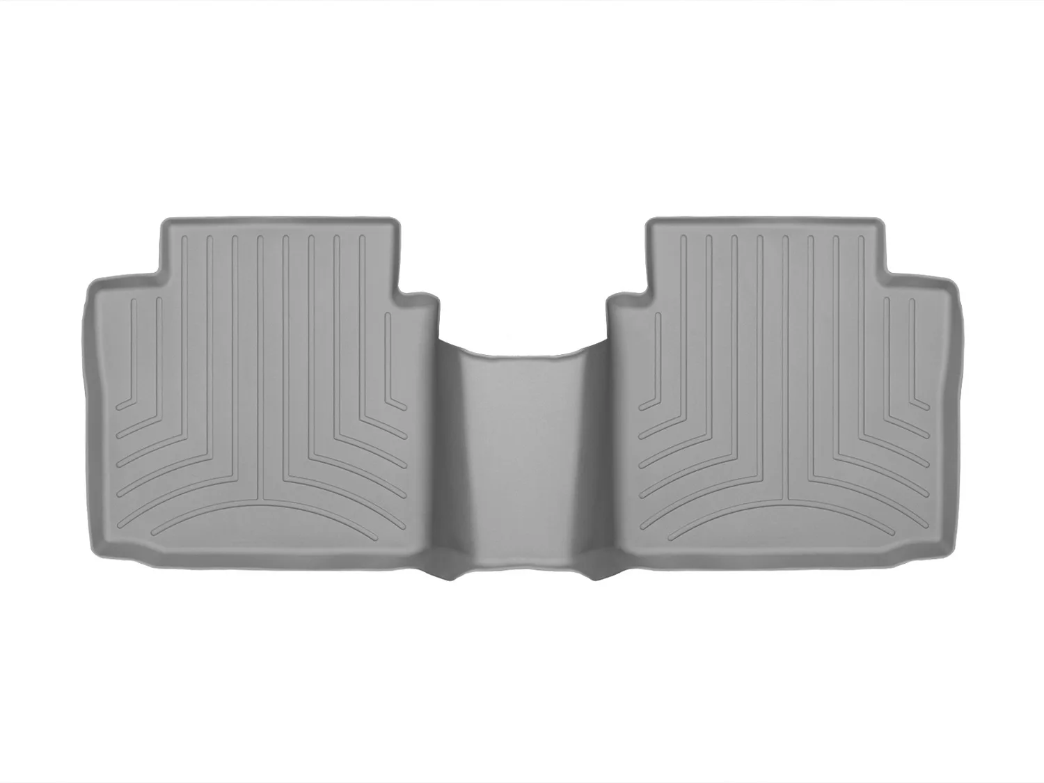 WeatherTech FloorLiner™ DigitalFit®; Gray; Rear;