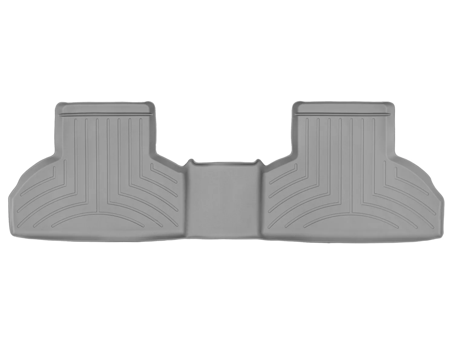 WeatherTech FloorLiner™ DigitalFit®; Gray; Rear;