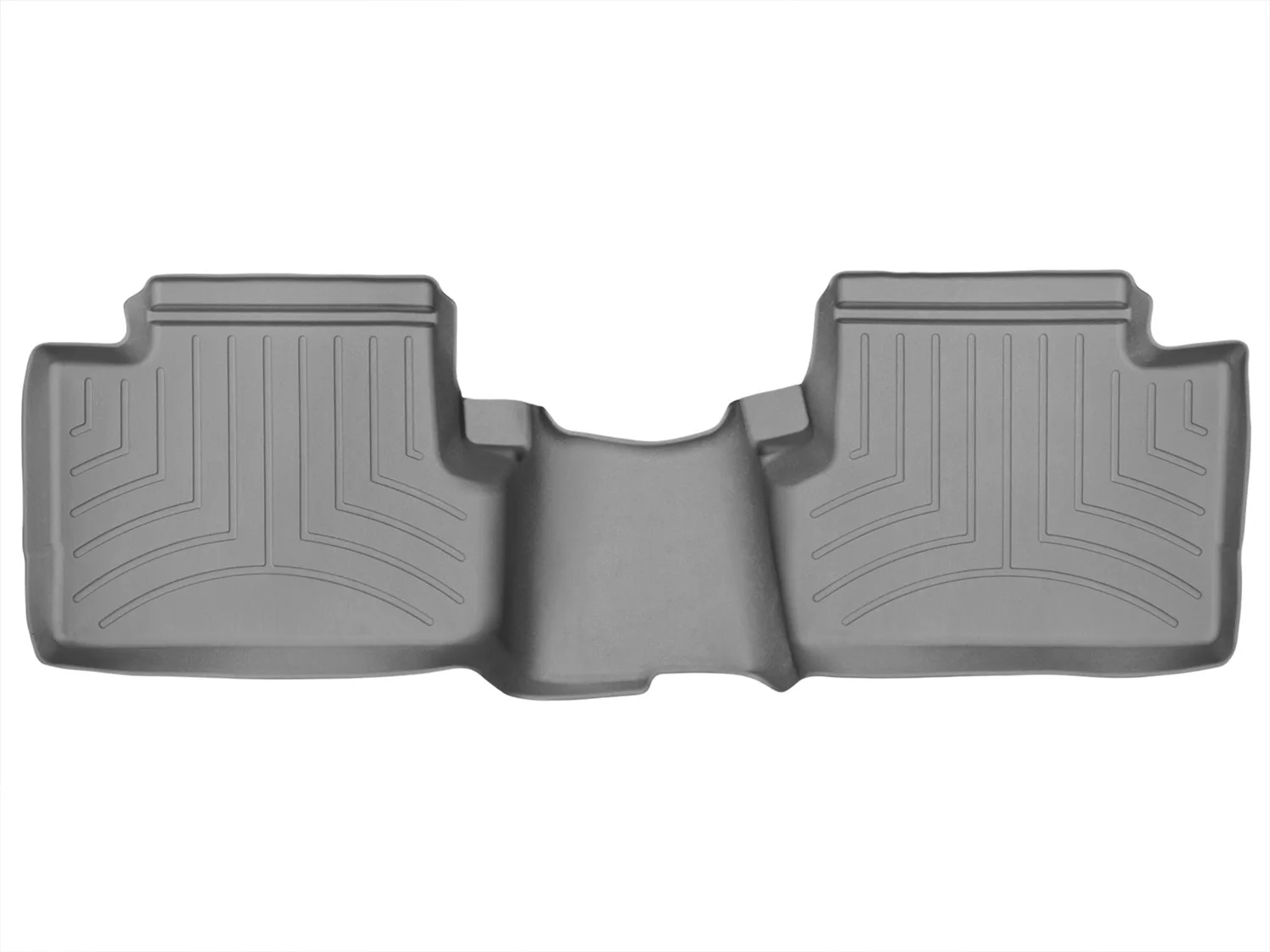 WeatherTech FloorLiner™ DigitalFit®; Gray; Rear;