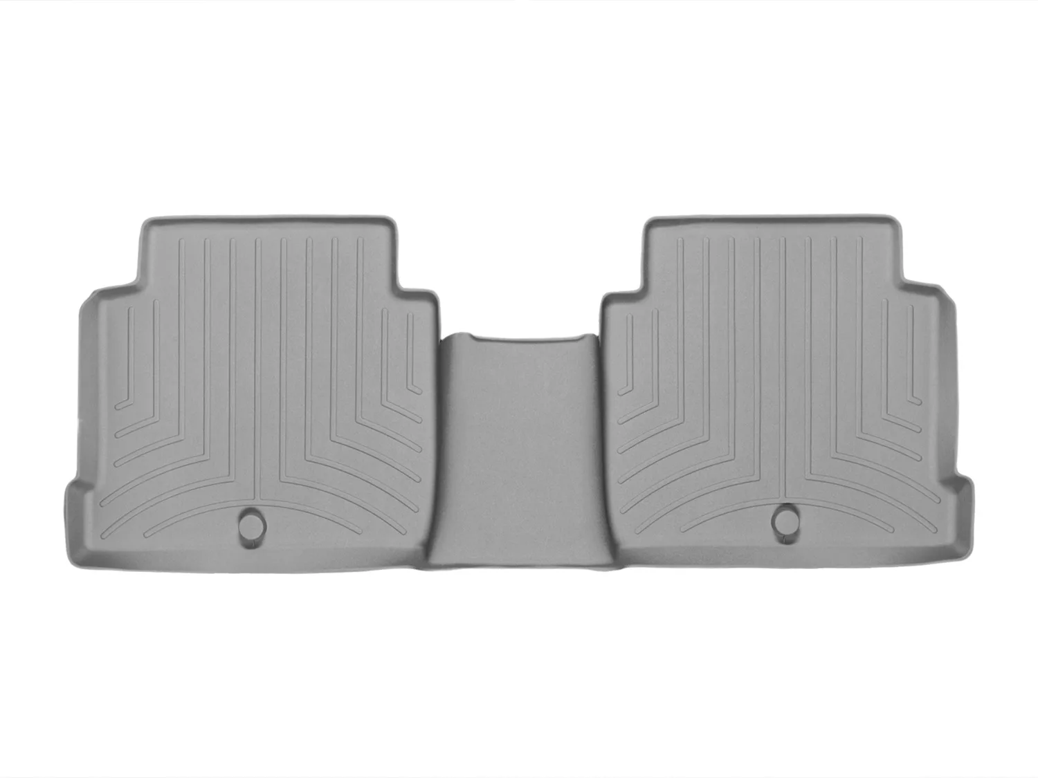 WeatherTech FloorLiner™ DigitalFit®; Gray; Rear;