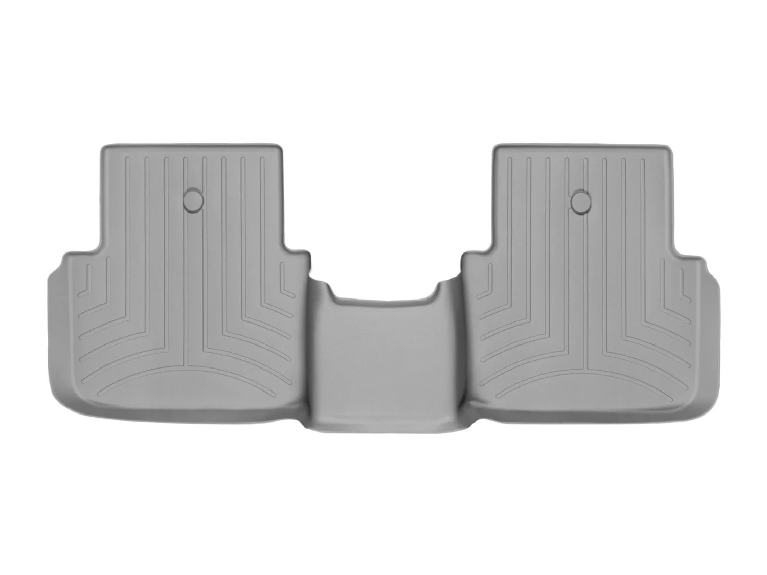 WeatherTech FloorLiner™ DigitalFit®; Gray; Rear;