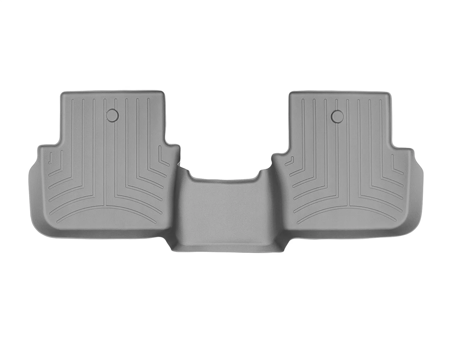 WeatherTech FloorLiner™ DigitalFit®; Gray; Rear;