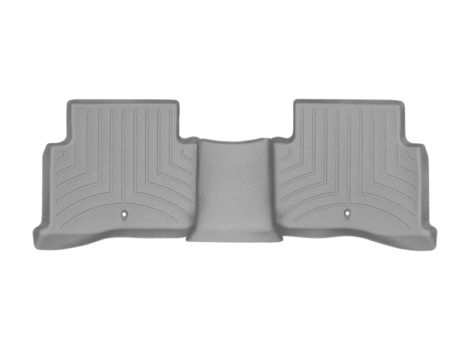 WeatherTech FloorLiner™ DigitalFit®; Gray; Rear;