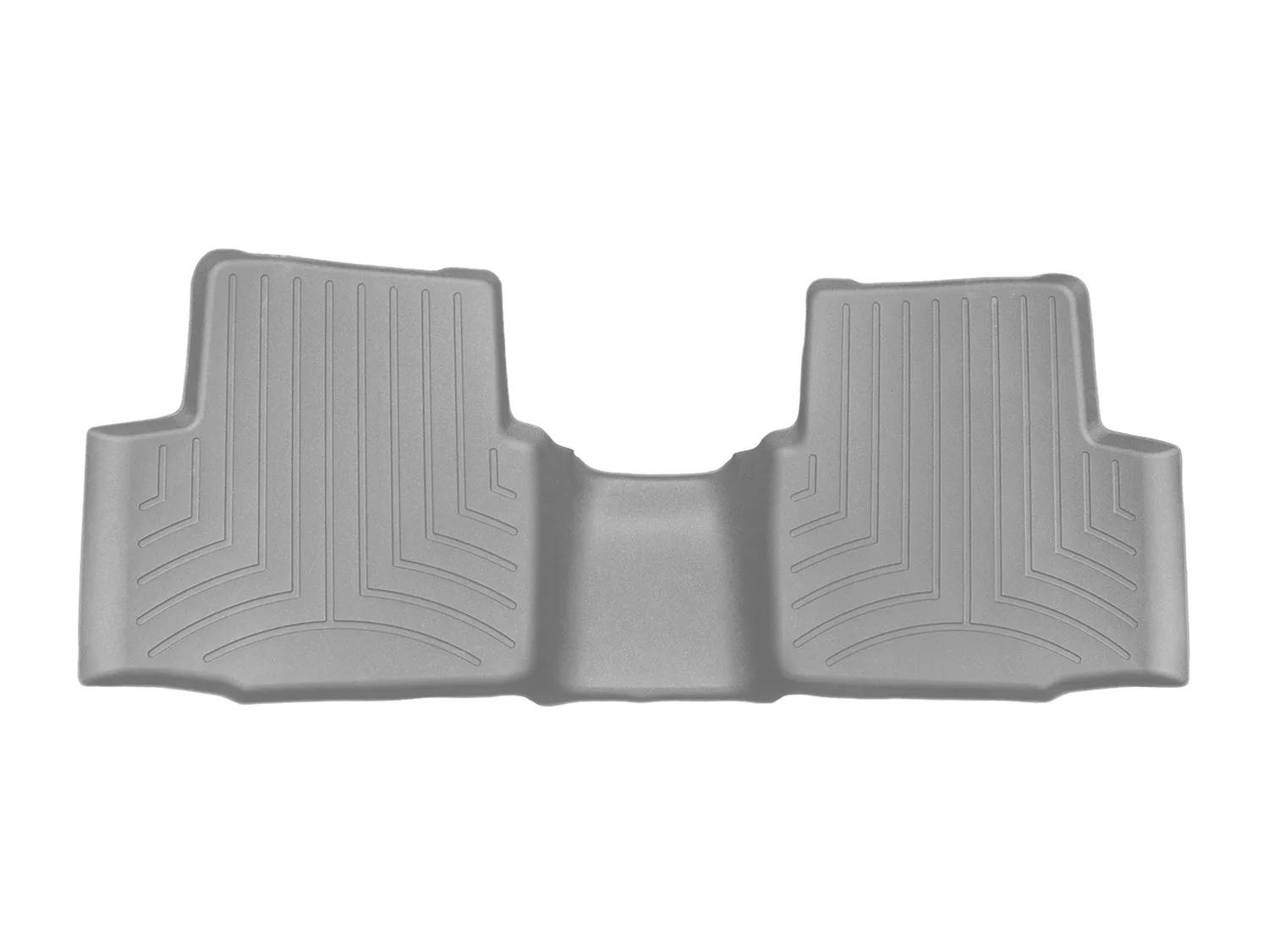 WeatherTech FloorLiner™ DigitalFit®; Gray; Rear;