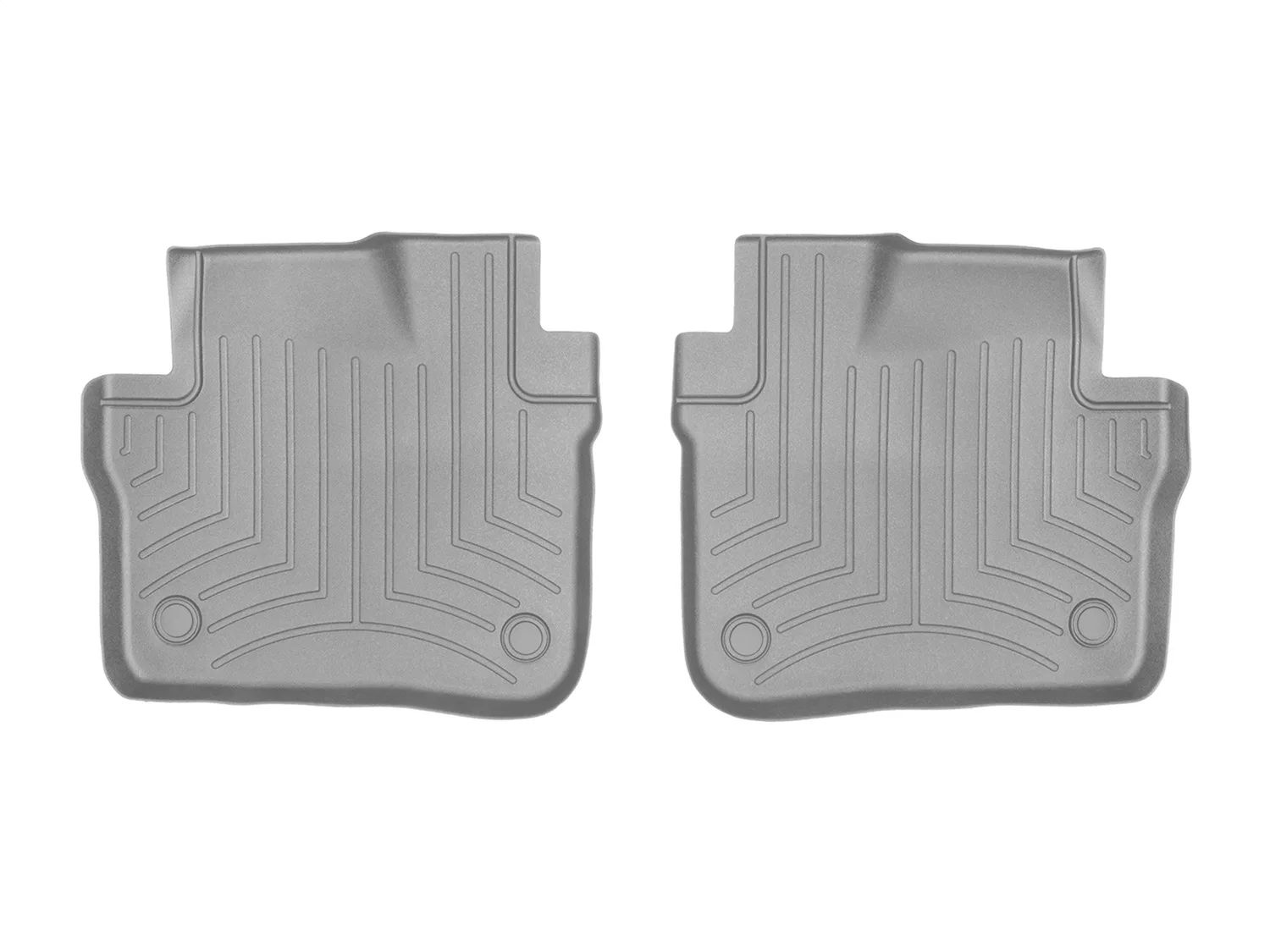 WeatherTech FloorLiner™ DigitalFit®; Gray; Rear;