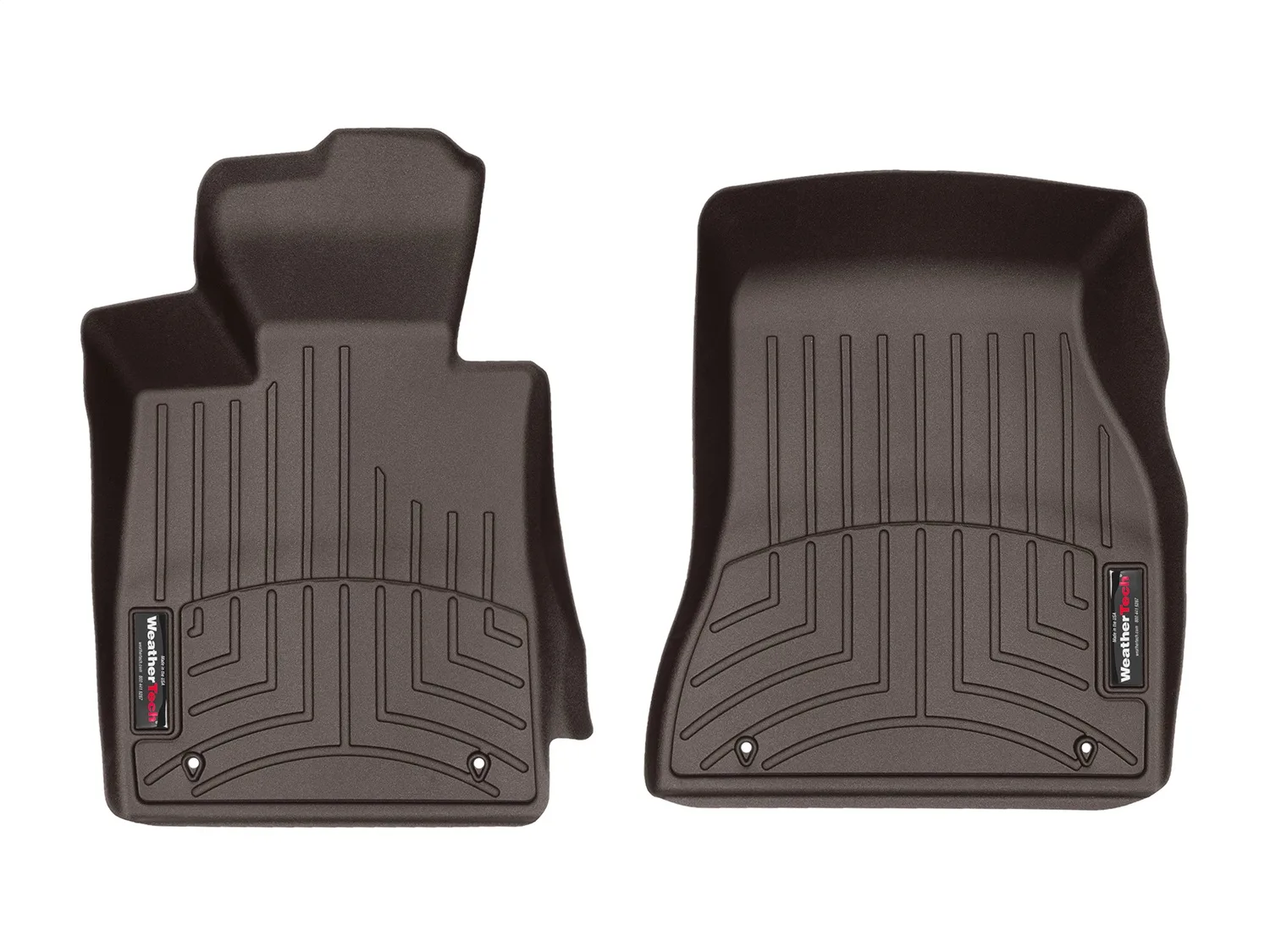 WeatherTech FloorLiner™ DigitalFit®; Cocoa; Front;