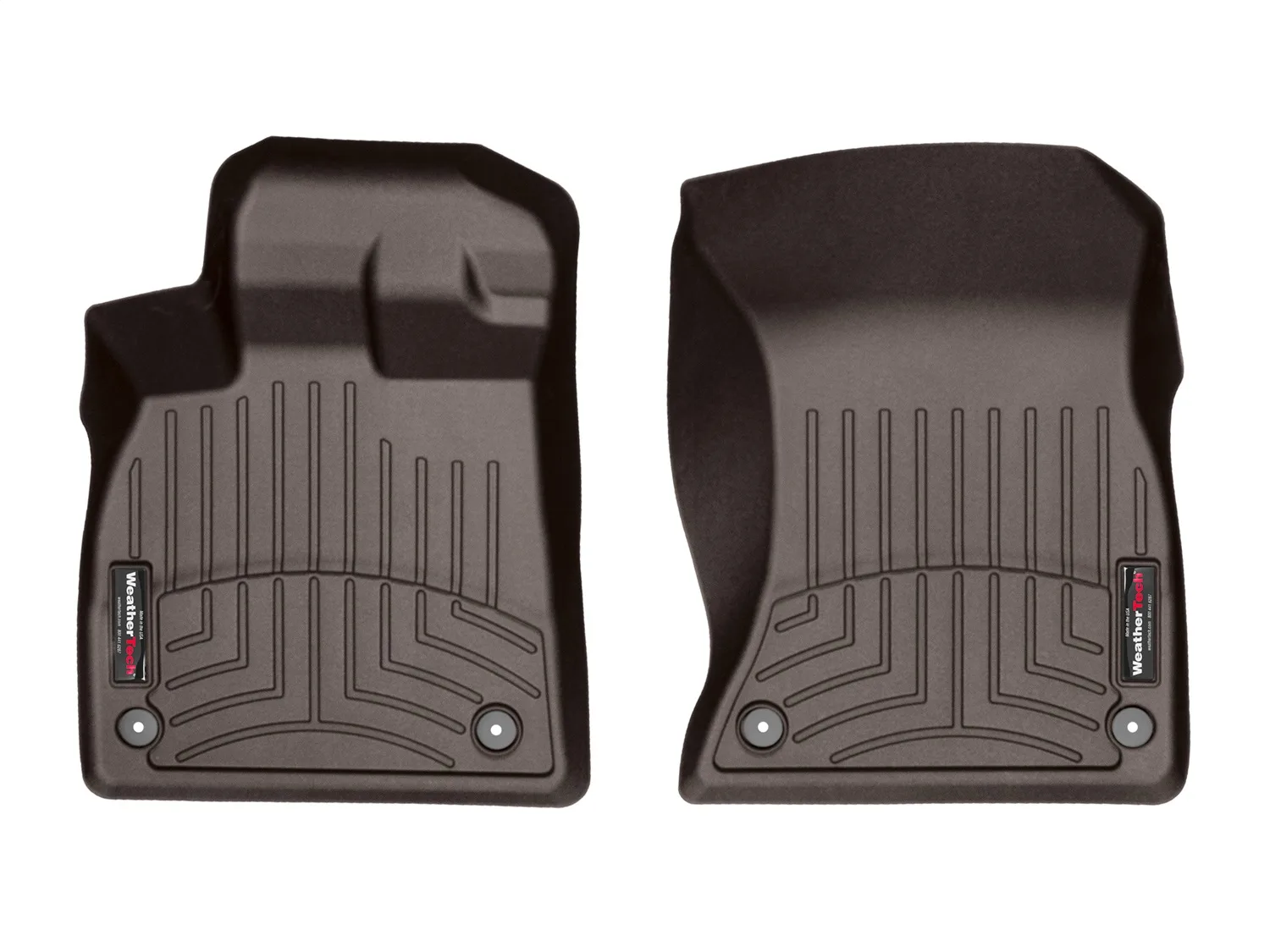 WeatherTech FloorLiner™ DigitalFit®; Cocoa; Front;