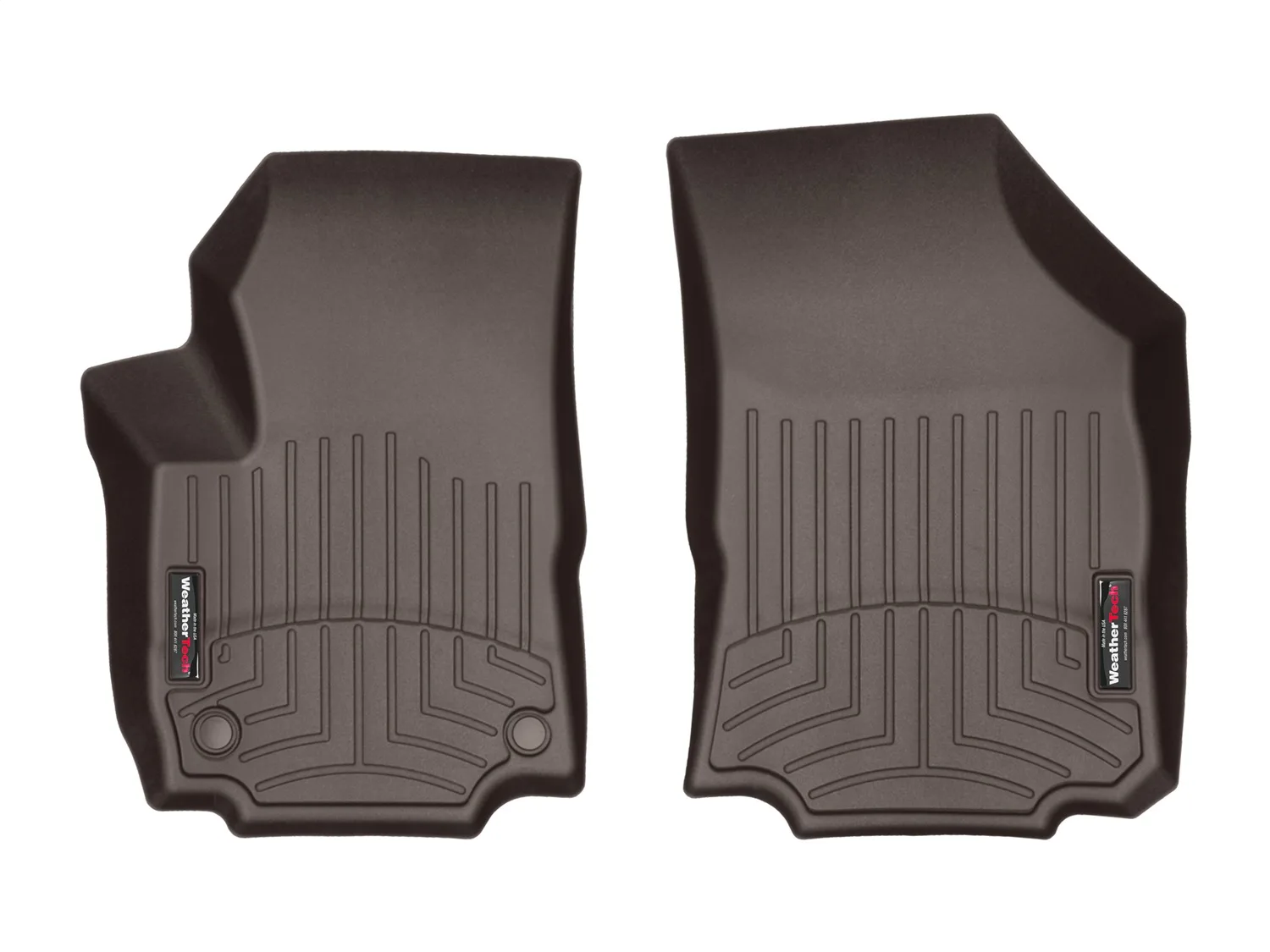 WeatherTech FloorLiner™ DigitalFit®; Cocoa; Front;