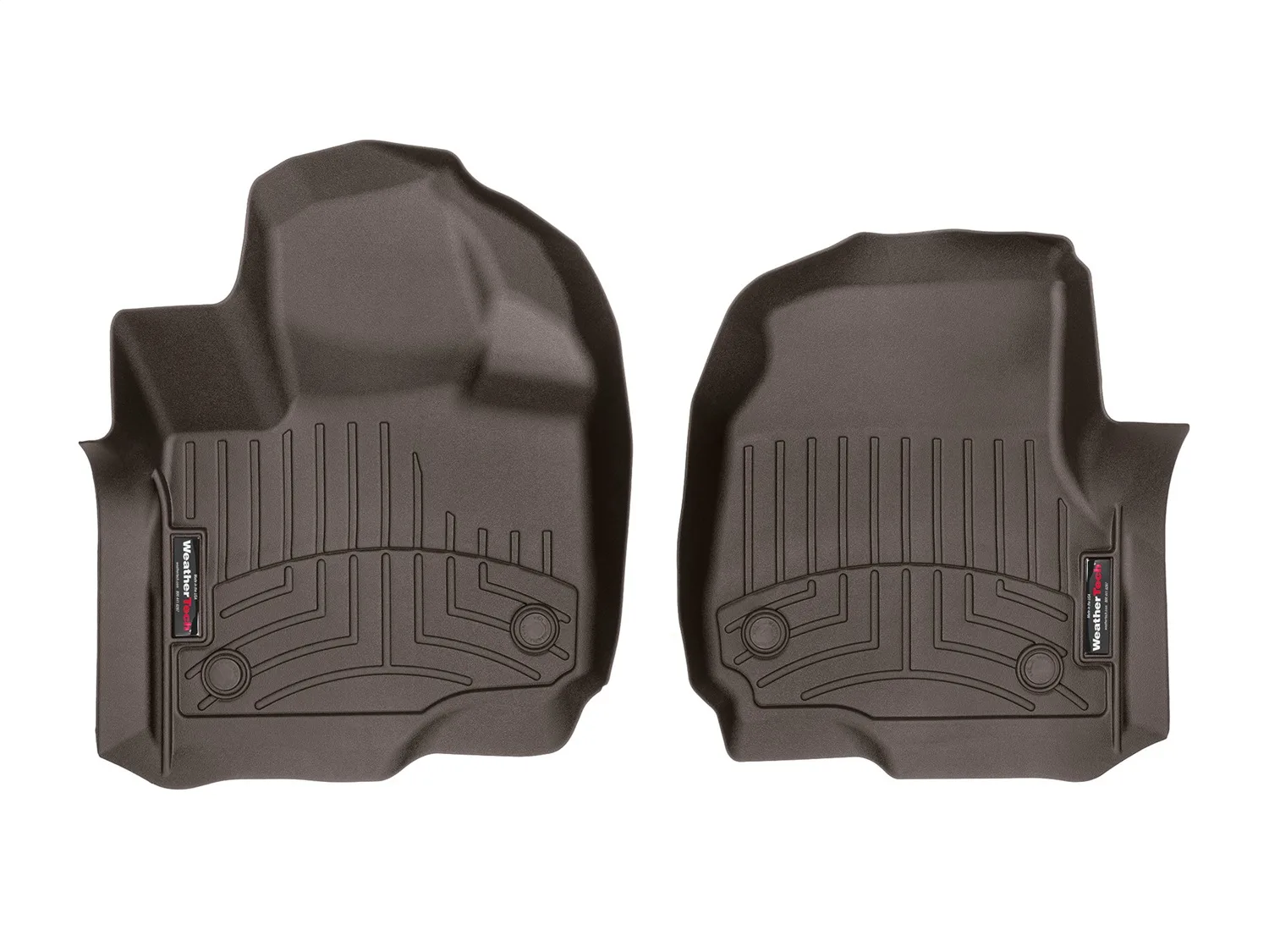 WeatherTech FloorLiner™ DigitalFit®; Cocoa; Front;
