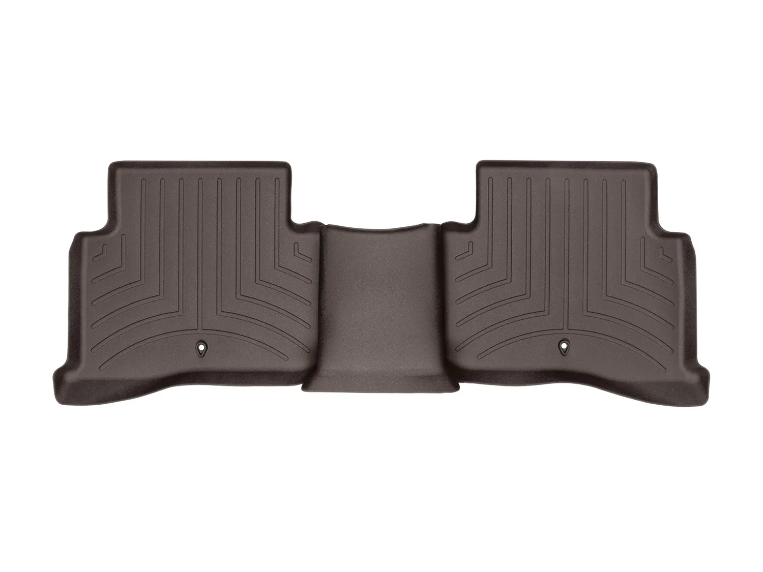 WeatherTech FloorLiner™ DigitalFit®; Cocoa; Rear;