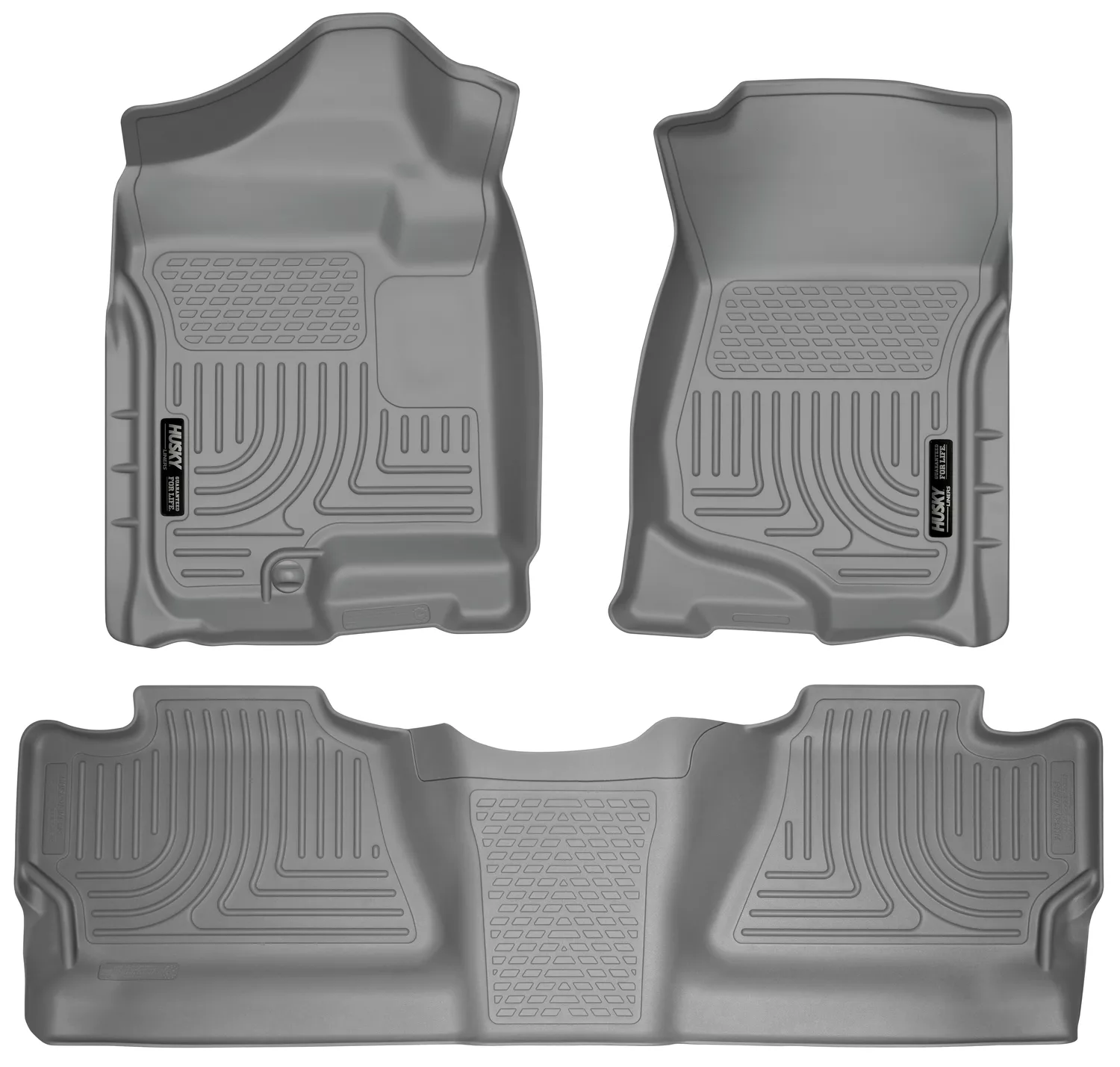 Husky Liners Front & 2nd Seat Floor Liners (Footwell Coverage)