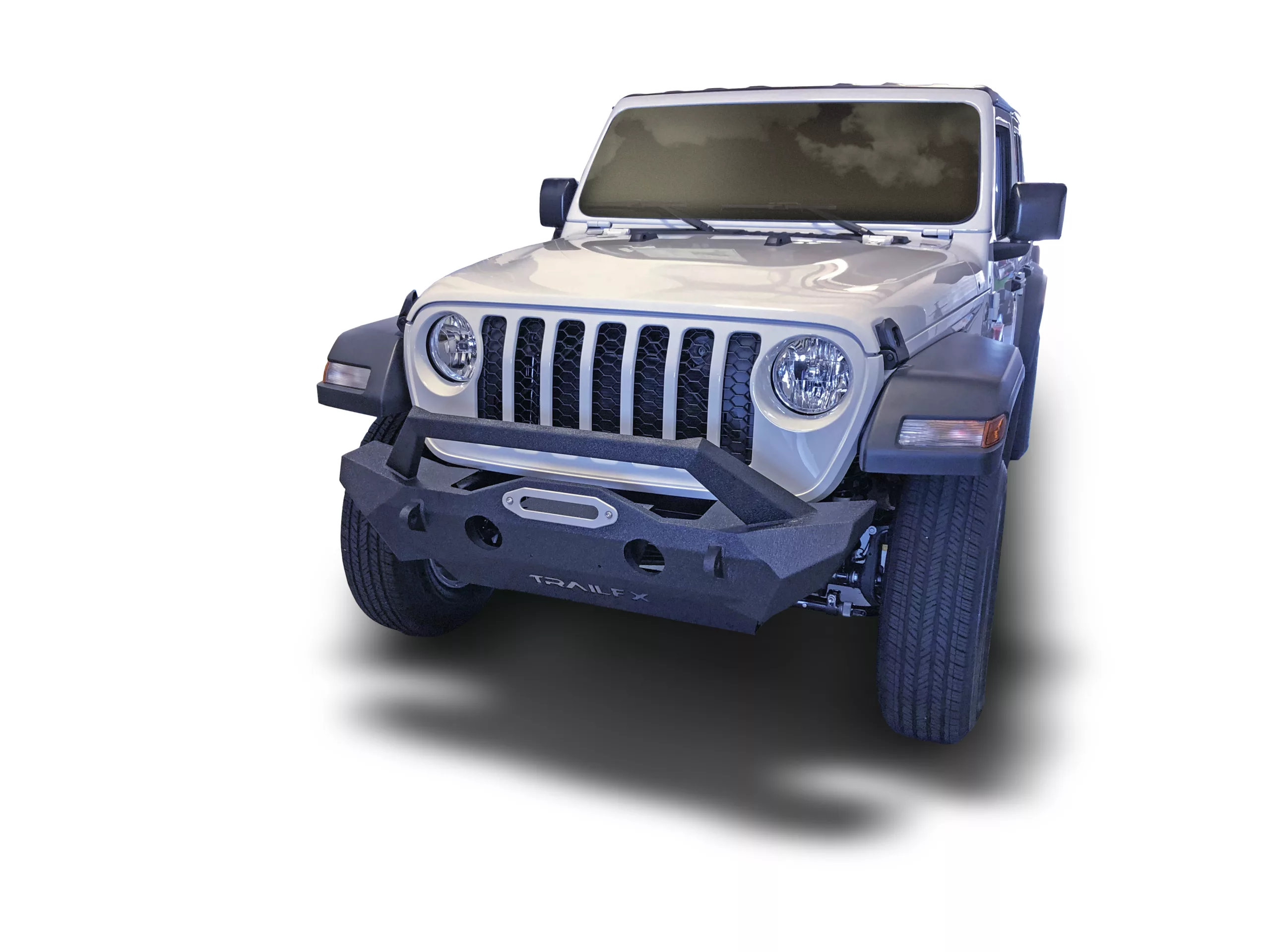 Trail FX TFX Jeep Products One Piece Stubby Design Direct-Fit Mntg Hardware Included