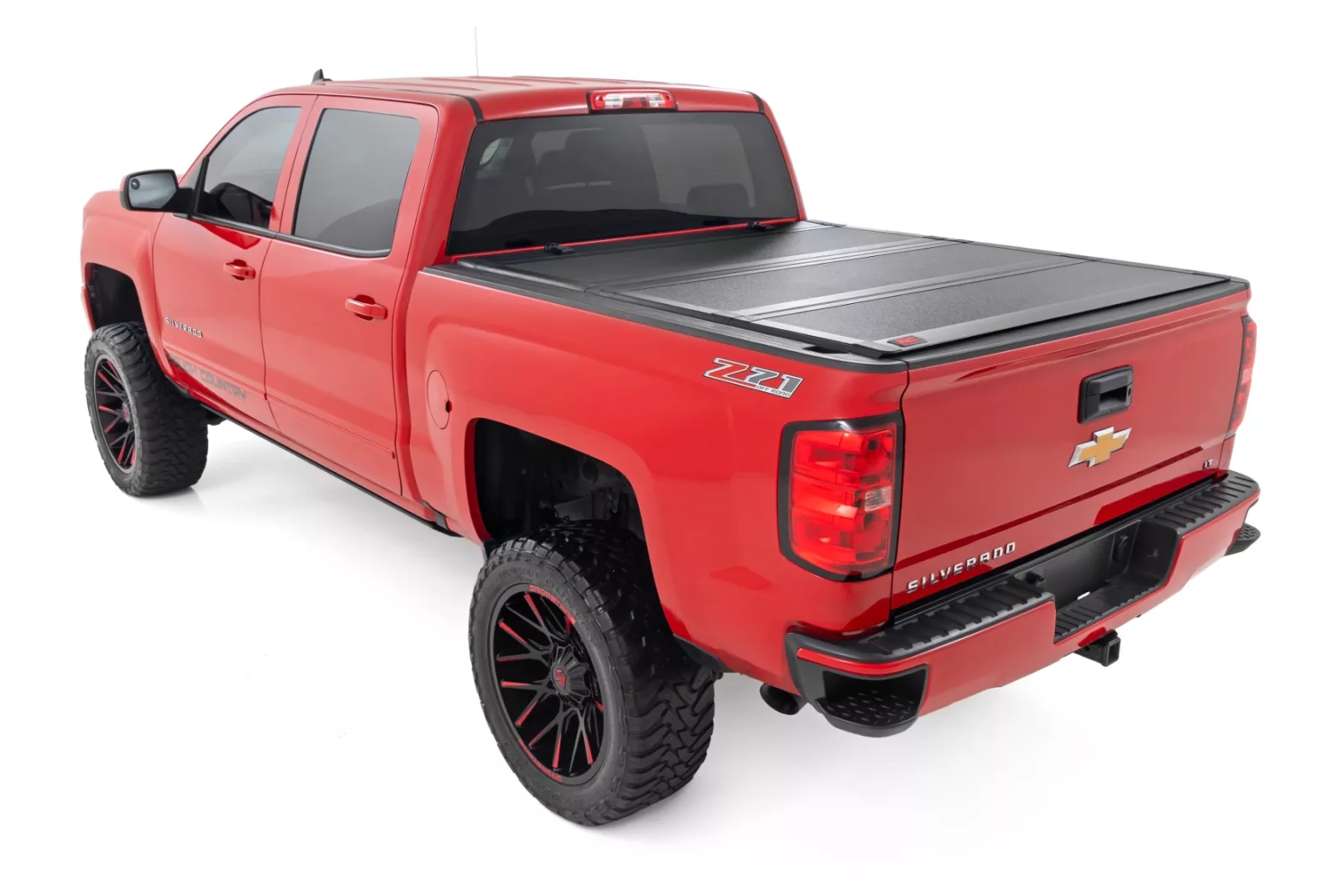 Hard Tri-Fold Flip Up Bed Cover – 5’9″ Bed – Chevy/GMC 1500 (14-18 & Classic)