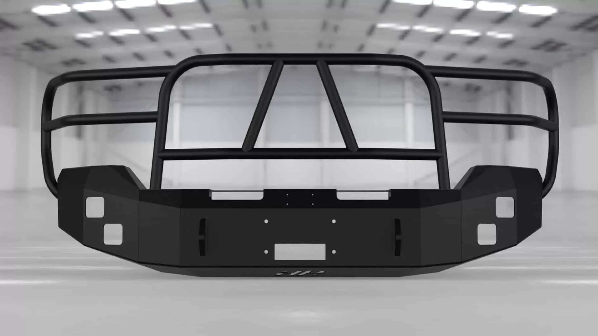 Hammerhead 2011-2016 Ford F-250 - 550 Front Winch Bumper with Full Brush Guard